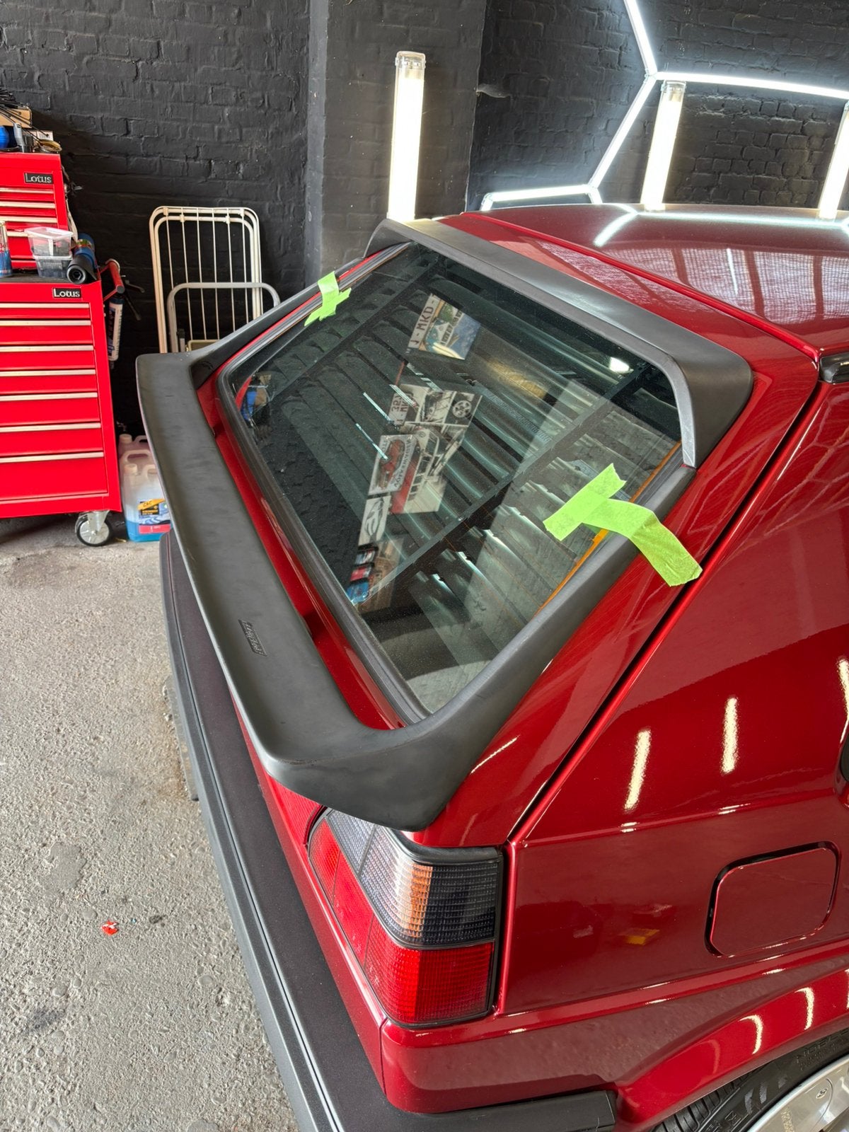 Zender spoiler golf mk2, Enlèvement, Utilisé, Volkswagen