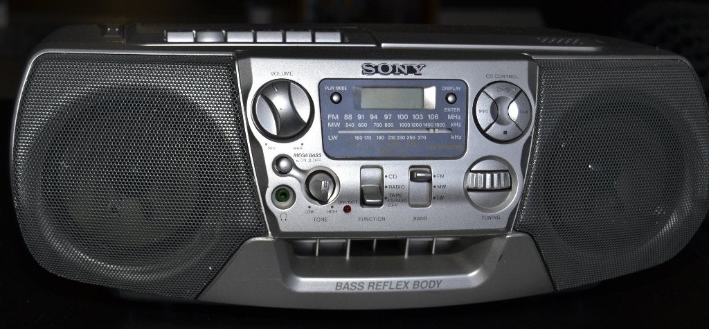 Sony CFD-V31L, TV, Hi-fi & Vidéo, Decks cassettes, Enlèvement, Sony