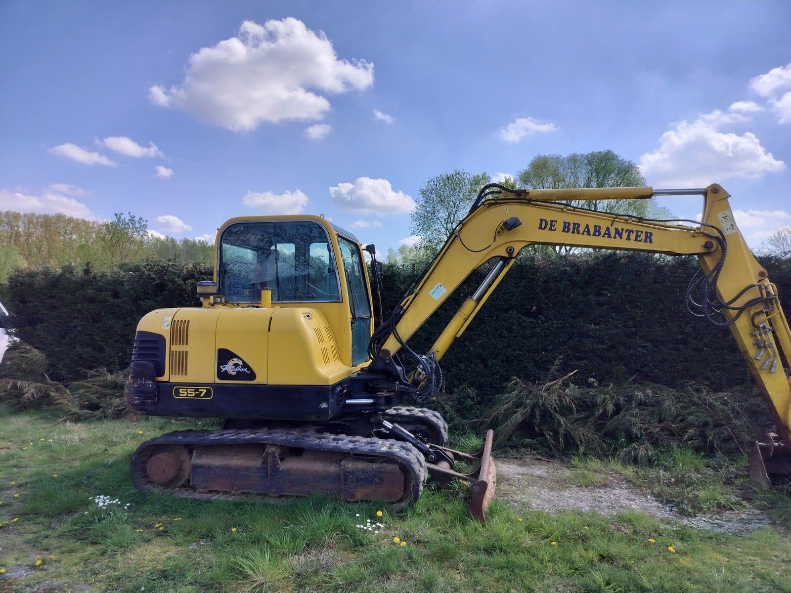 graafmachine 5.5ton, Zakelijke goederen, Machines en Bouw | Kranen en Graafmachines, Ophalen, Graafmachine