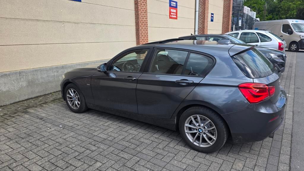 Bmw 118 i phase 2, Autos, Argent ou Gris, Achat, Euro 6, Noir