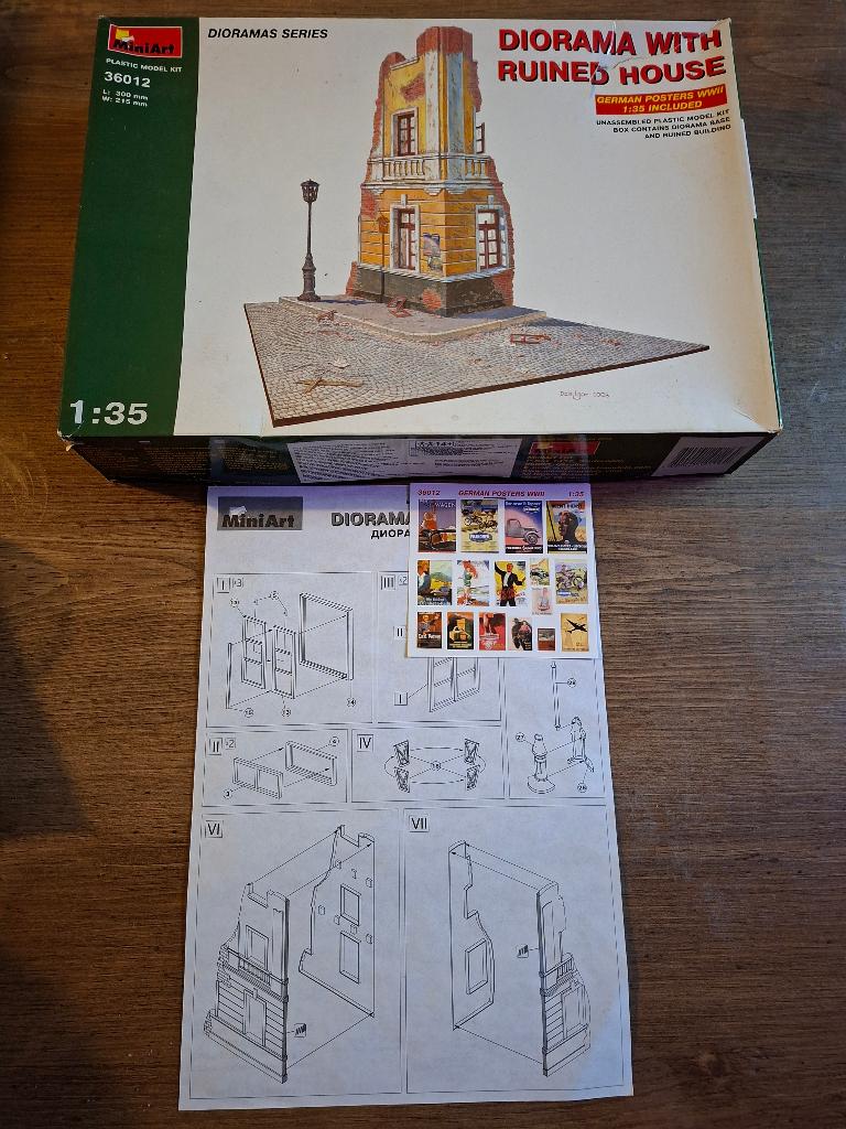 Décor maison 1/35, Enlèvement ou Envoi, Neuf, 1:35 à 1:50, Diorama