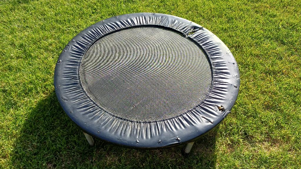 Mini trampoline 100 cm, Ophalen, Gebruikt