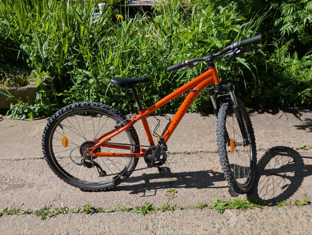 Rockrider 26' mountainbike, Ophalen