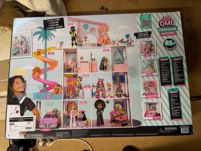 L.O.L. Surprise! O.M.G. Fashion House poppenhuis!, Ophalen, Zo goed als nieuw, Poppenhuis