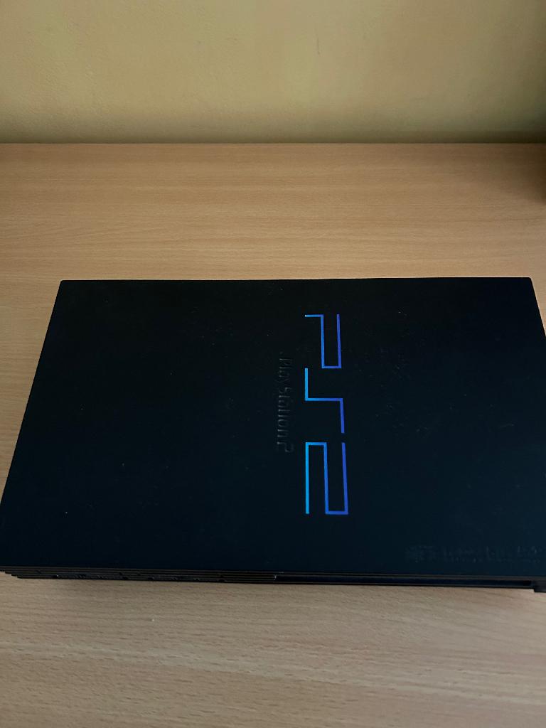 PlayStation 2 perfecte staat, Zwart, Met games, Ophalen of Verzenden, Zo goed als nieuw