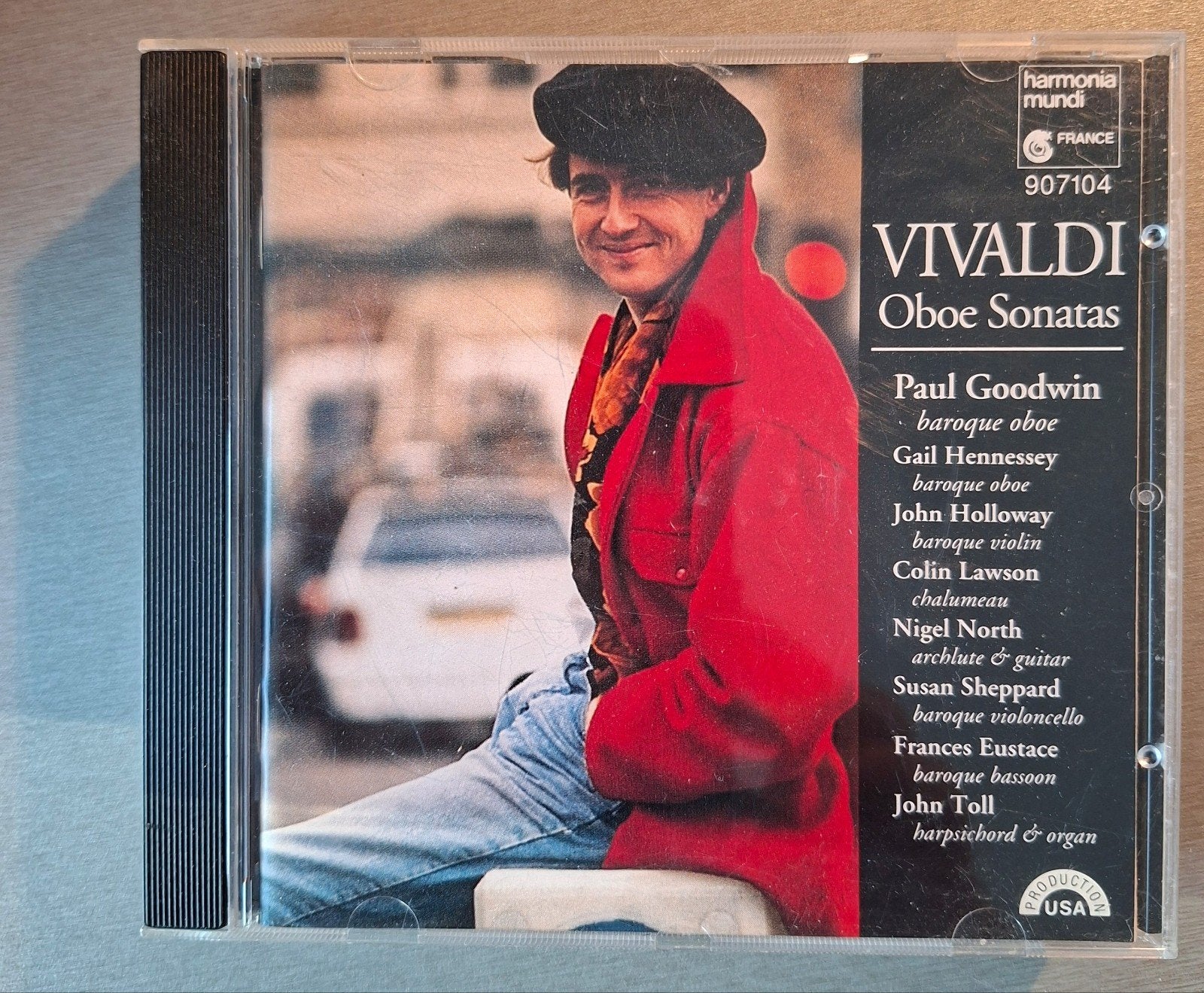 Cd. Vivaldi.  Oboe Sonatas (HM, France)., Ophalen of Verzenden, Vivaldi