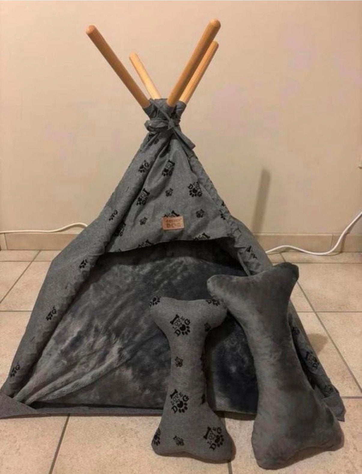 Tipi tent voor hondjes, Dieren en Toebehoren, Ophalen, Zo goed als nieuw
