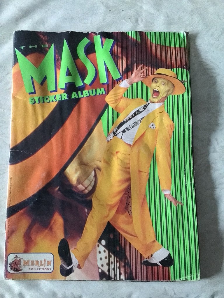 The Mask sticker album  Merlin collections 1994, Ophalen of Verzenden
