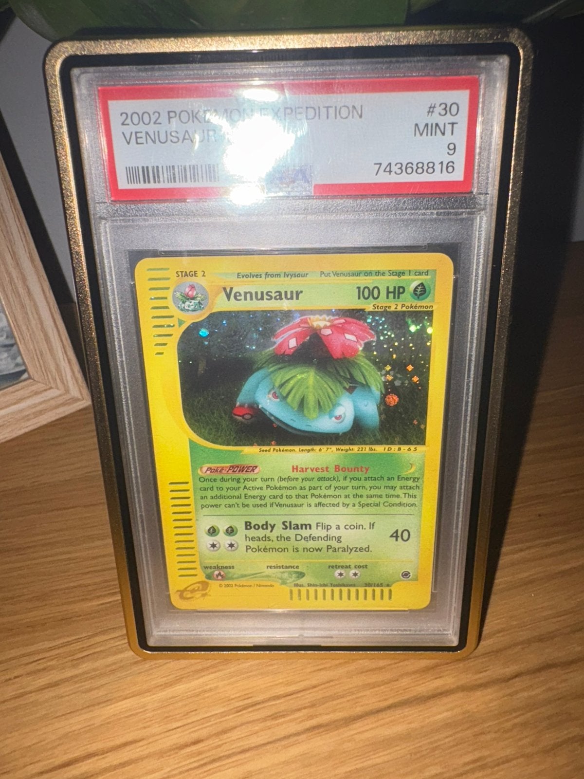 Venusaur expedition psa 9, Ophalen, Zo goed als nieuw