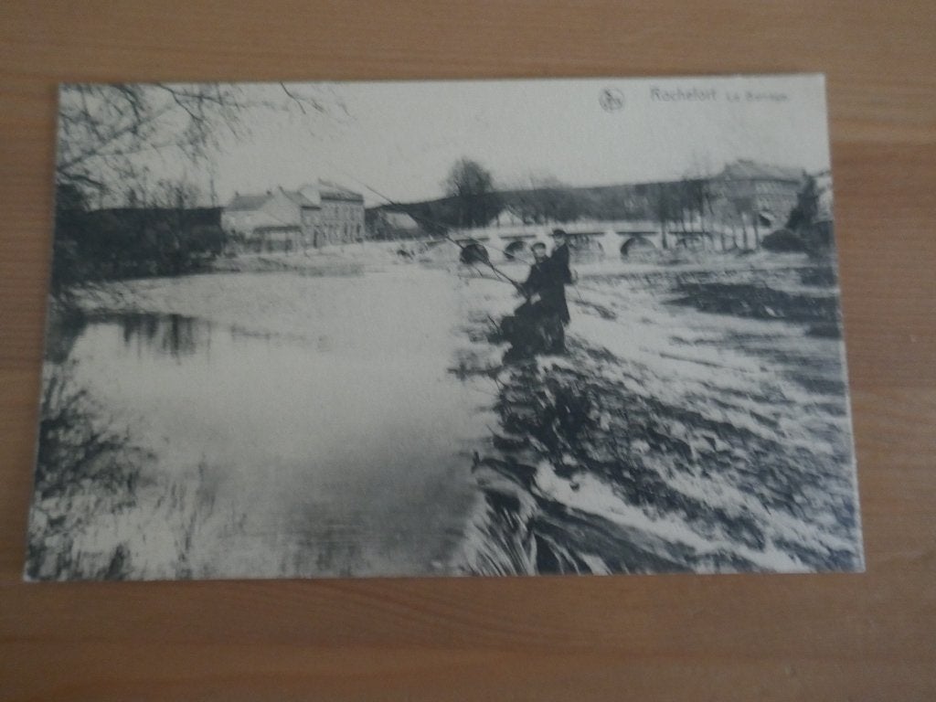 rochefort le barrage, Verzamelen, Postkaarten | België, Verzenden, Ongelopen, Namen