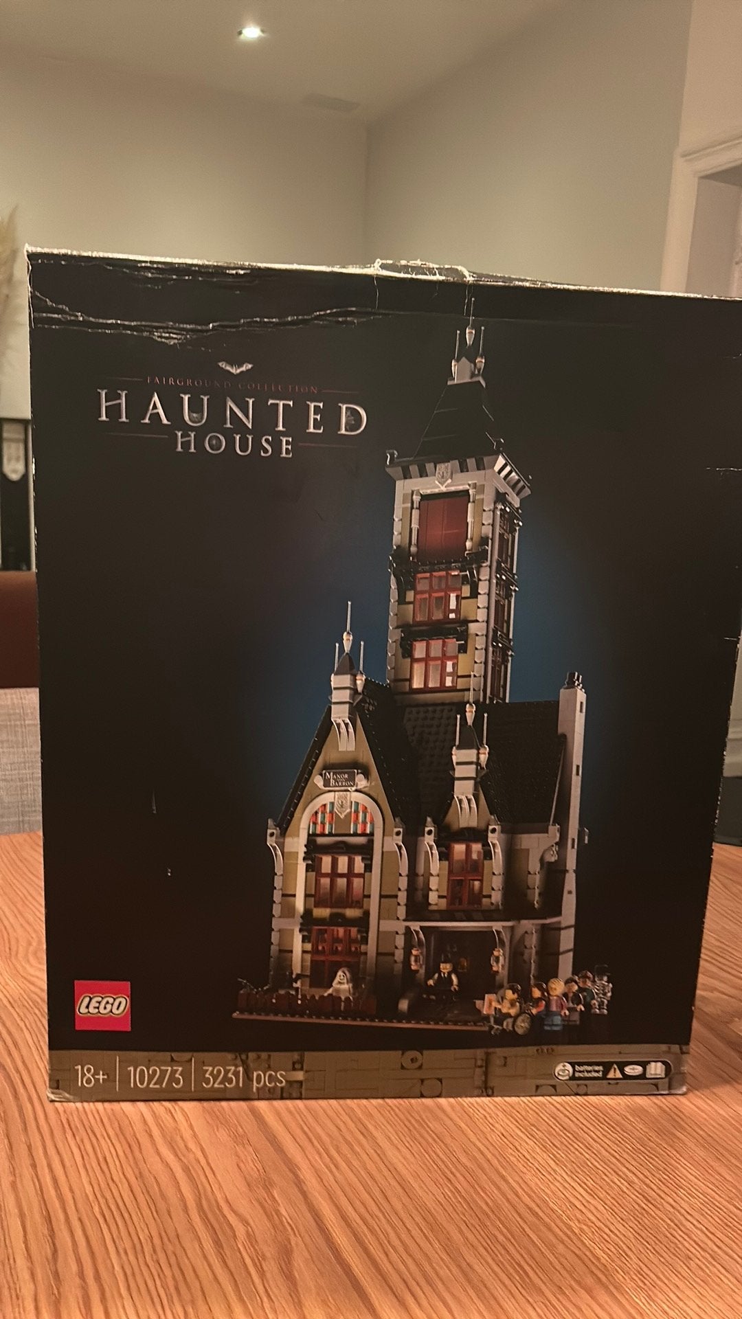 Haunted house volledige set 10273, Overige thema's, Verzenden, Lego, Inclusief minifiguren
