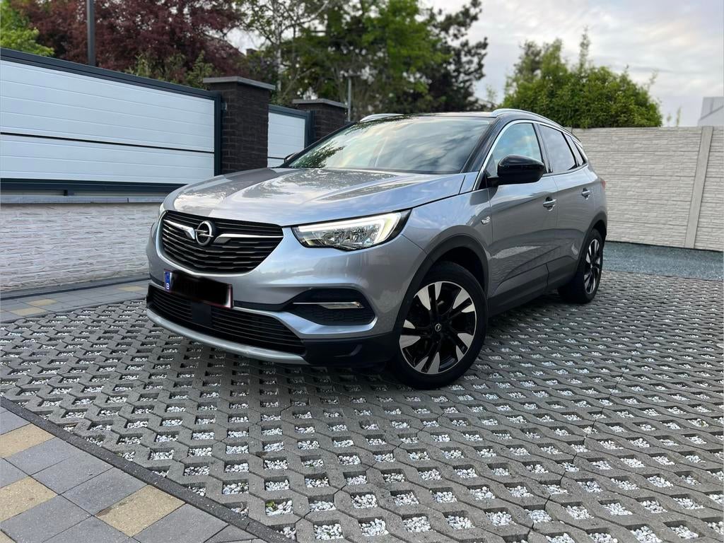Opel Grandland X 1.2 Turbo Benzine Automaat 1ste eigenaar, Auto's, Automaat, Navigatiesysteem, Leder en Stof, Particulier