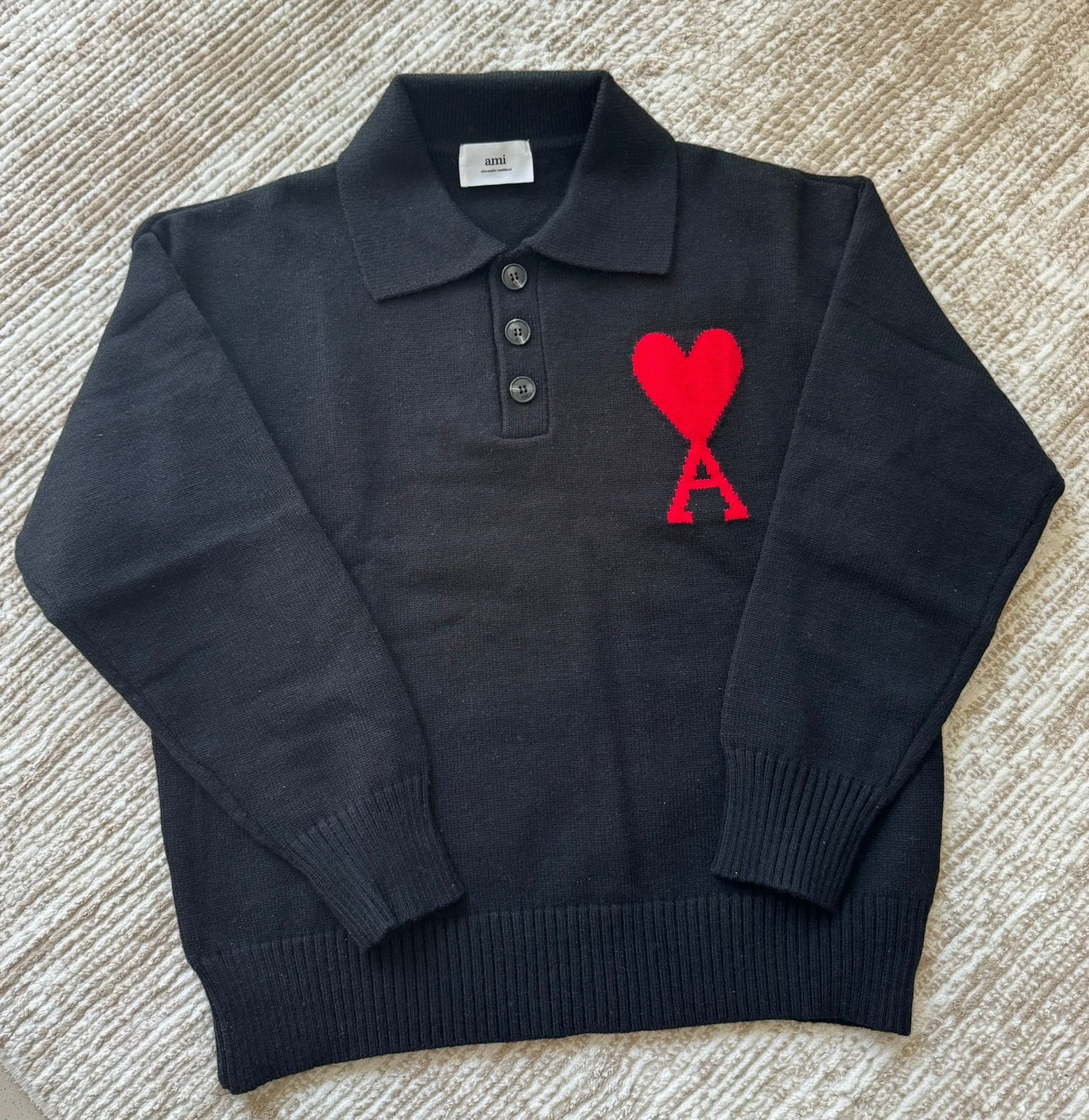 Ami trui, Envoi, Comme neuf, Taille 48/50 (M), Noir