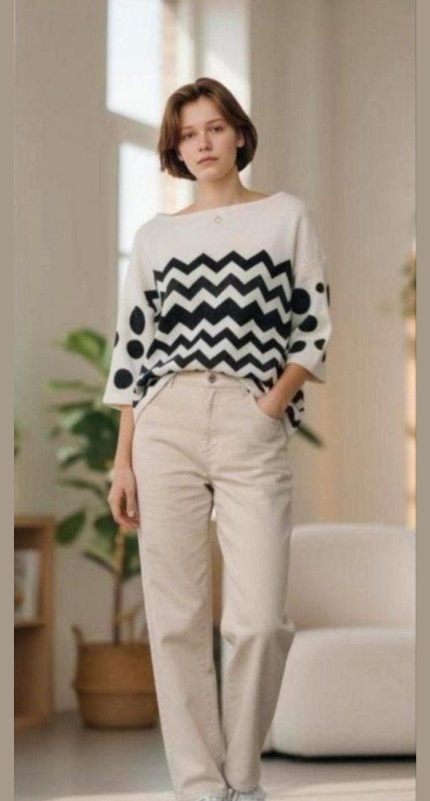 TWIN-SET T.S.J. Trui Maat M✨️✨️, Maat 38/40 (M), Wit, Ophalen of Verzenden, Zo goed als nieuw