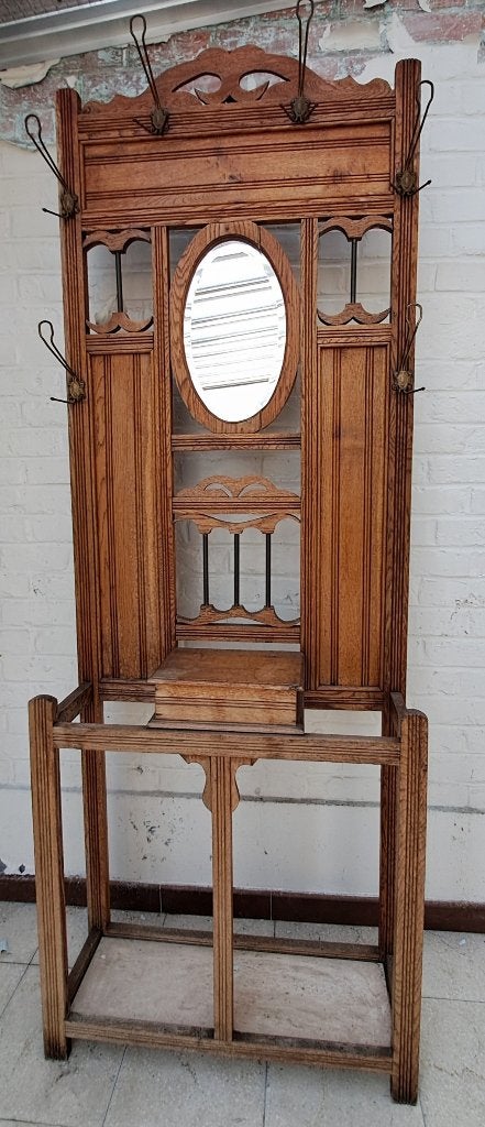 BROCANTE HOUTEN KAPSTOK, Antiek en Kunst, Ophalen
