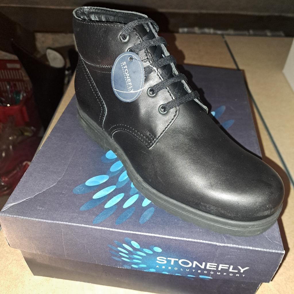 Stonefly hoge zwarte boot voor heren, nieuw, maat 40, Ophalen, Nieuw, Zwart