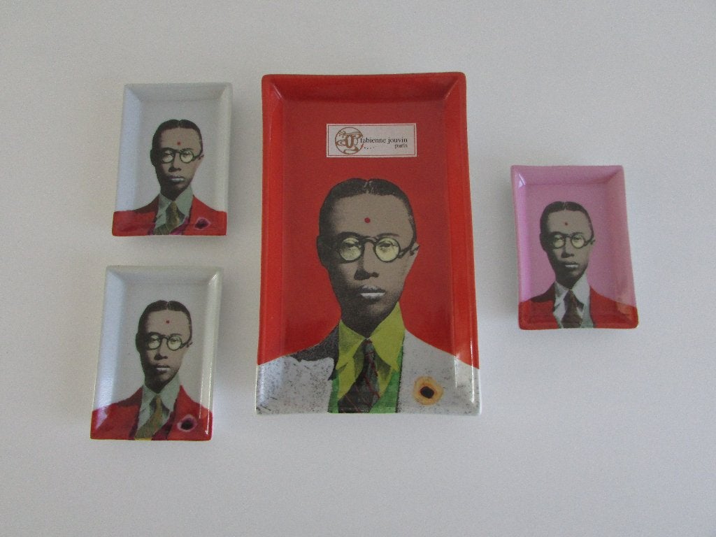Fabienne Jouvin bordjes (Pop Art), Antiek en Kunst, Ophalen of Verzenden