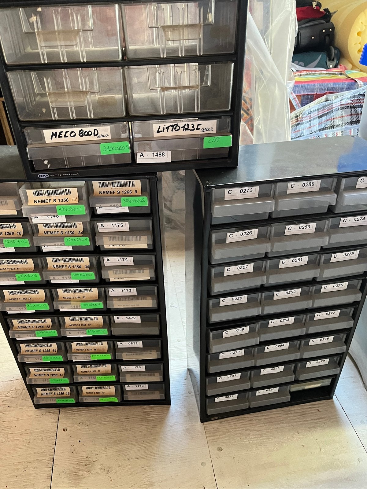 Sorteergereedschap 3 suks, Ophalen, Gebruikt