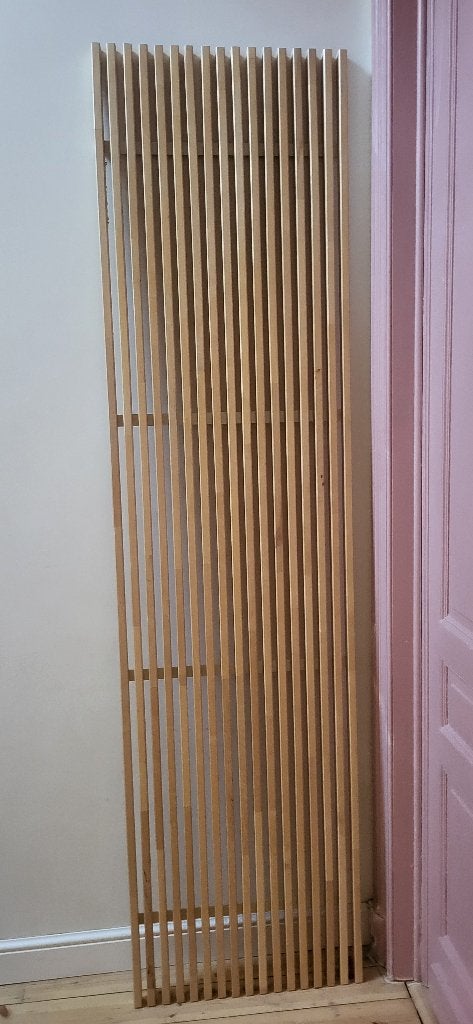 Tête de lit IKEA MANDAL, Maison & Meubles, Autres dimensions, Brun, Enlèvement, Utilisé
