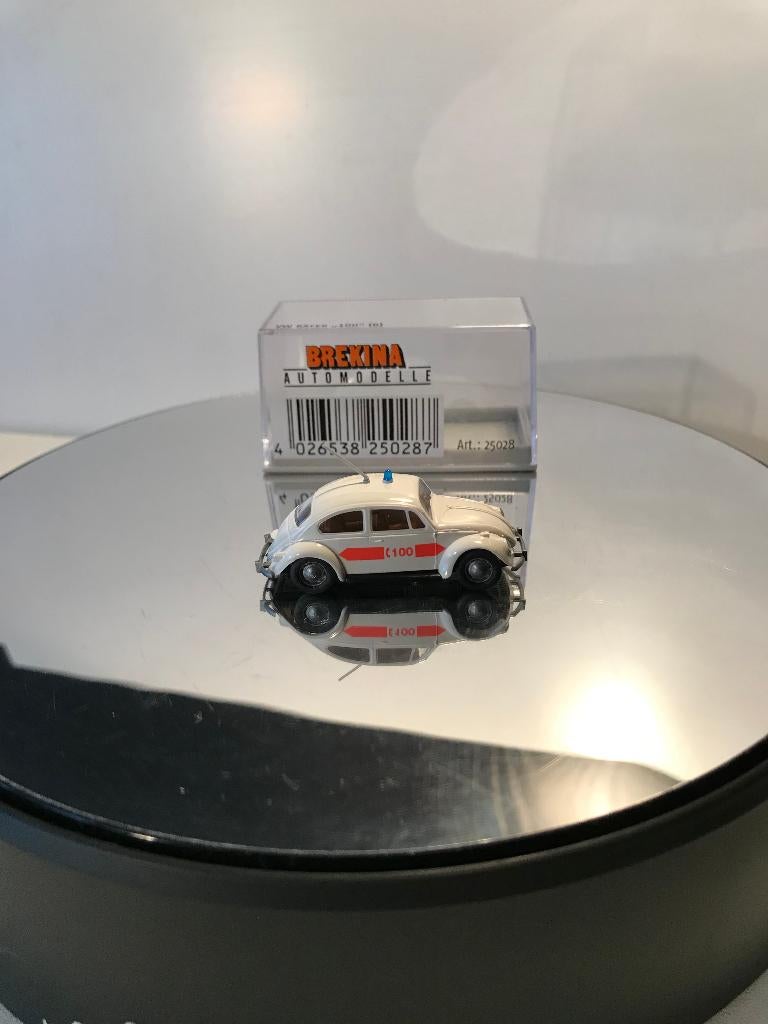 VOLKSWAGEN COCCINELLE SERVICE 100 - BREKINA - 1:87, Envoi, Neuf, Voiture, Brekina
