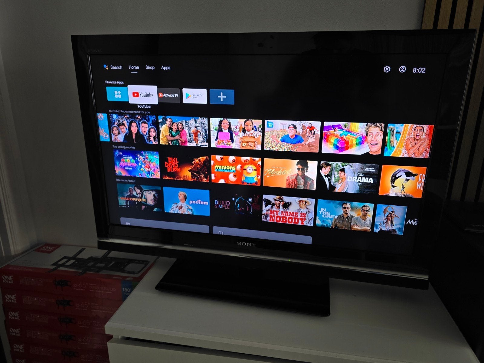 Sony 37inch met Android Smart TV, Enlèvement ou Envoi, Sony, Smart TV