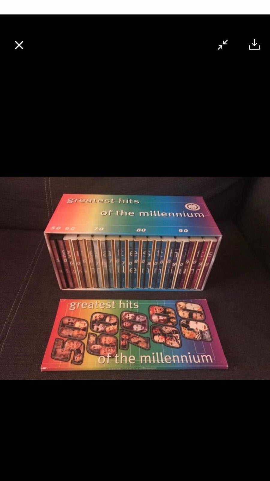CD BOX - GREATEST HITS OF THE MILLENNIUM(2000), Enlèvement ou Envoi, Comme neuf
