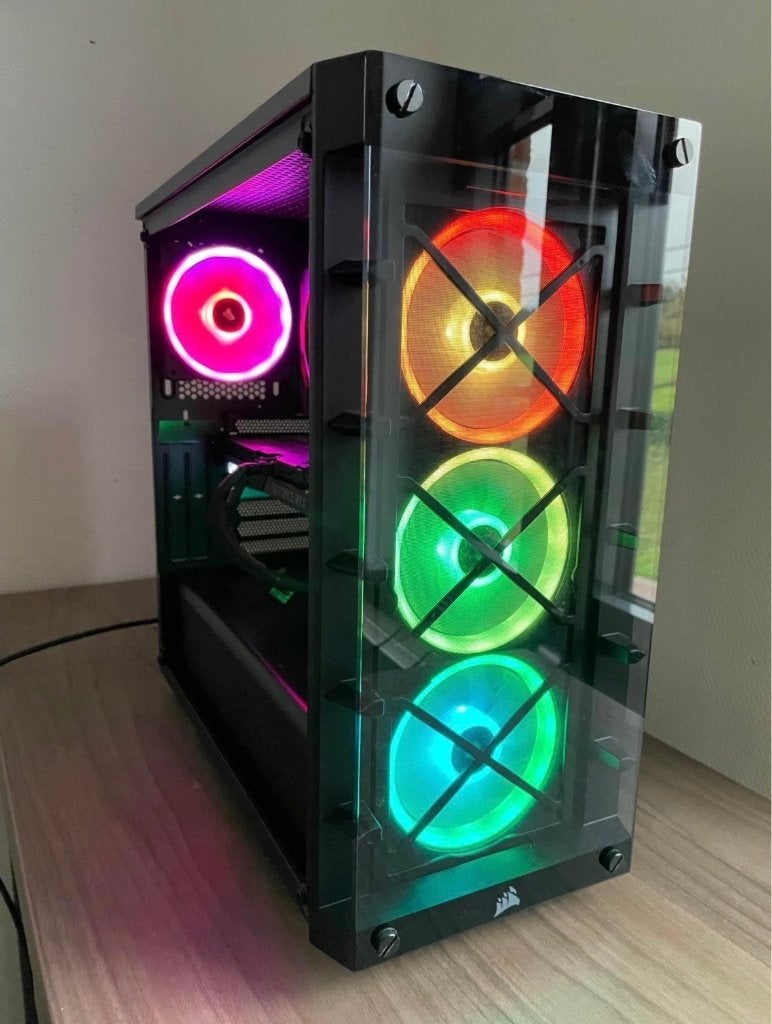 pc gamer 3060ti + écran 165hzz, Computers en Software, Desktop Pc's, Met monitor, Nieuw, Gaming, HDD