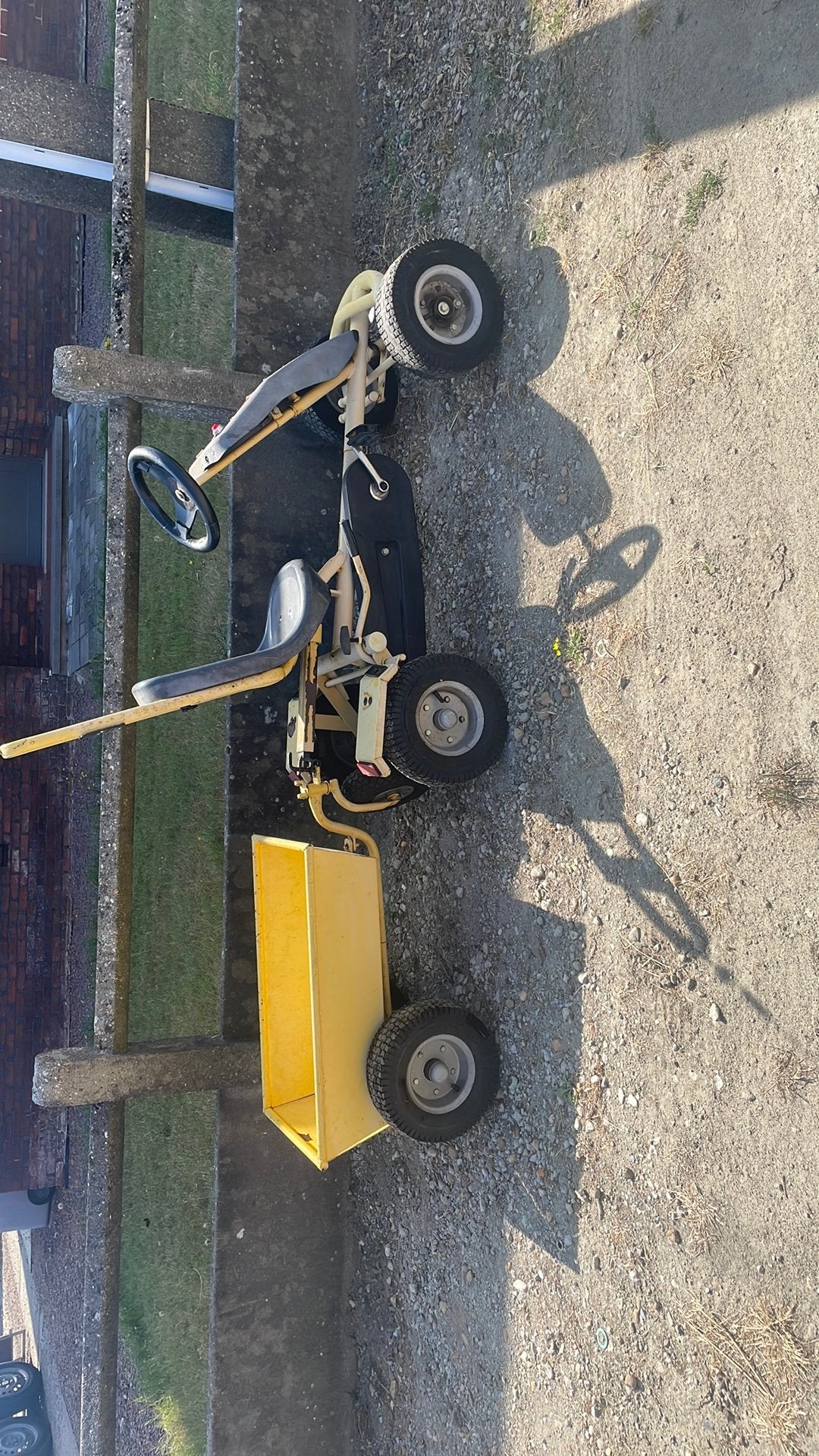 Gokart, Ophalen, Zo goed als nieuw