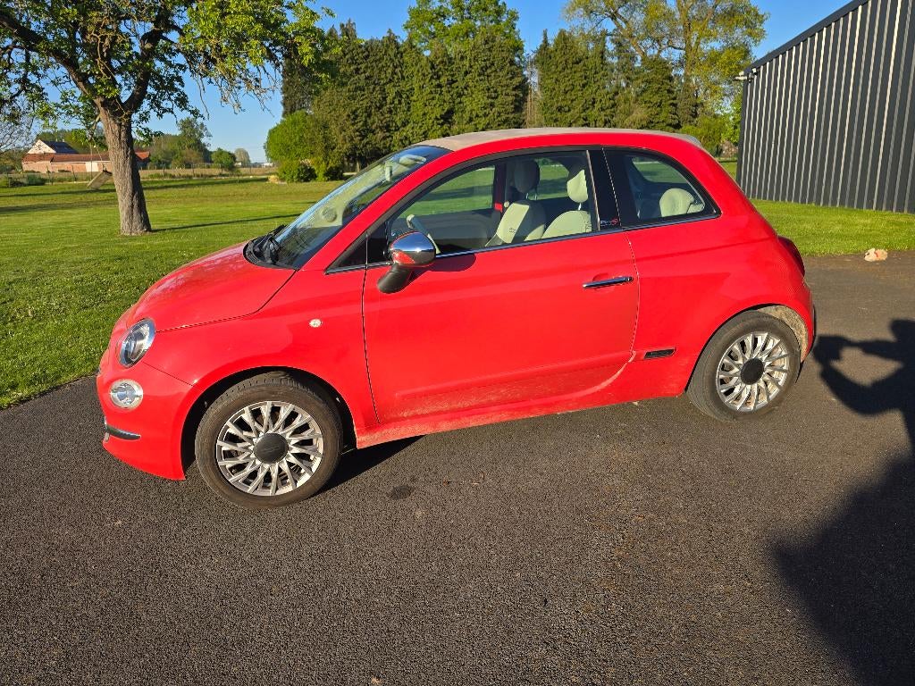 Fiat 500c cabrio, Rouge, Achat, Euro 6, Cabriolet