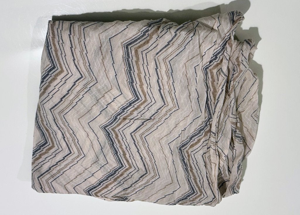 Beige foulard met strepen, Kleding | Dames, Mutsen, Sjaals en Handschoenen, Ophalen of Verzenden, Nieuw, Sjaal