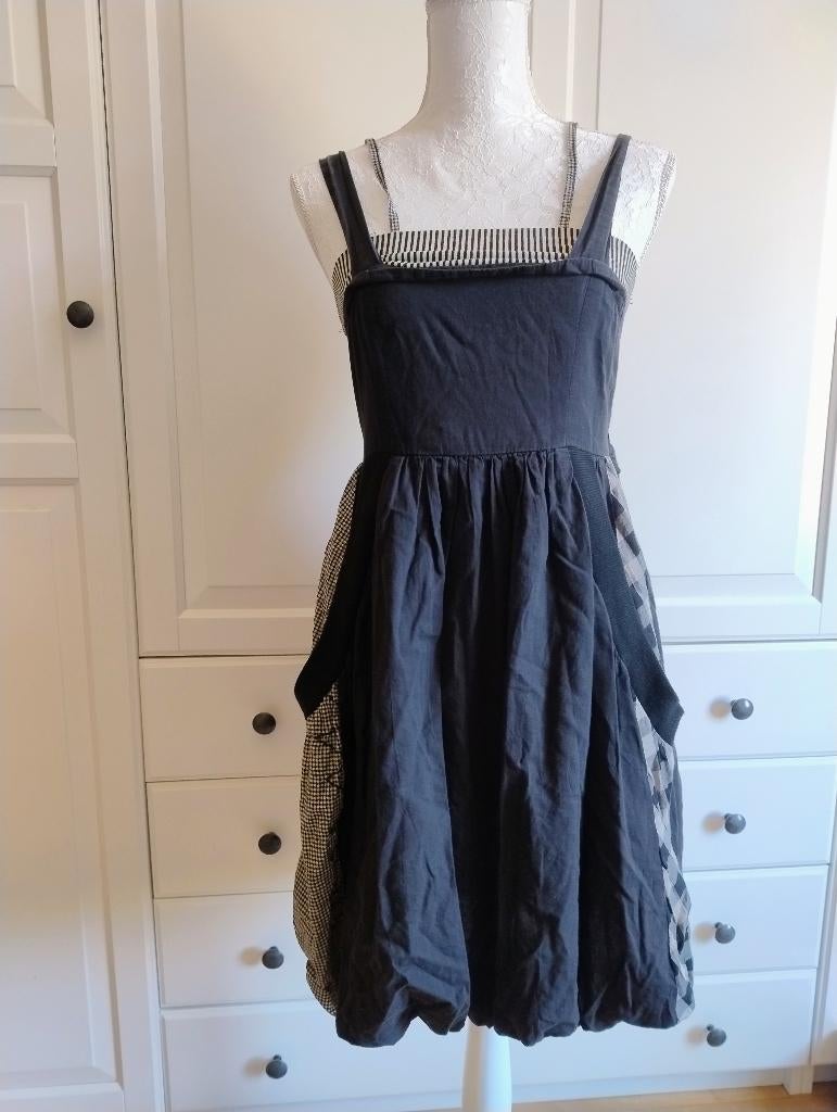 Robe boule lulu h paris S/ M, Kleding | Dames, Verzenden, Gedragen, Zwart, Knielengte