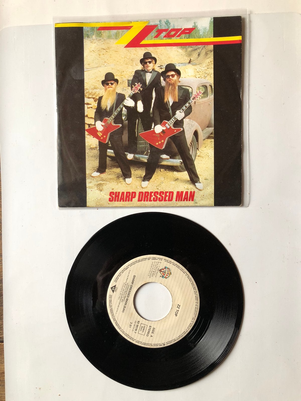 ZZ Top: sharp dressed man ( 1983; NM), Verzenden, Zo goed als nieuw