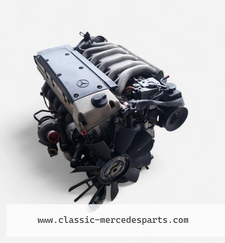 Motor Mercedes OM606 turbodiesel met Turbo en brandstofpomp, Auto-onderdelen, Gebruikt, -, Ophalen of Verzenden, -