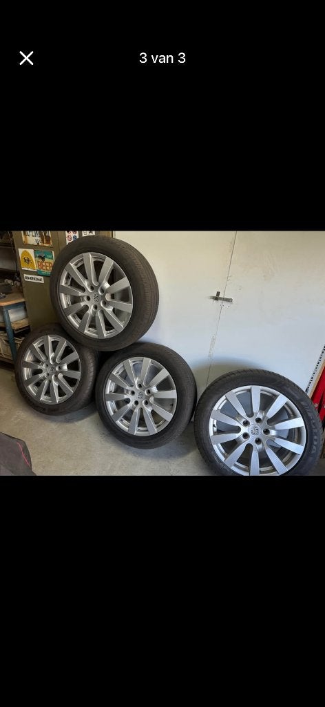 Porsche / Audi q7 / vw touareg velgen, Ophalen, Gebruikt, 275 mm, Banden en Velgen