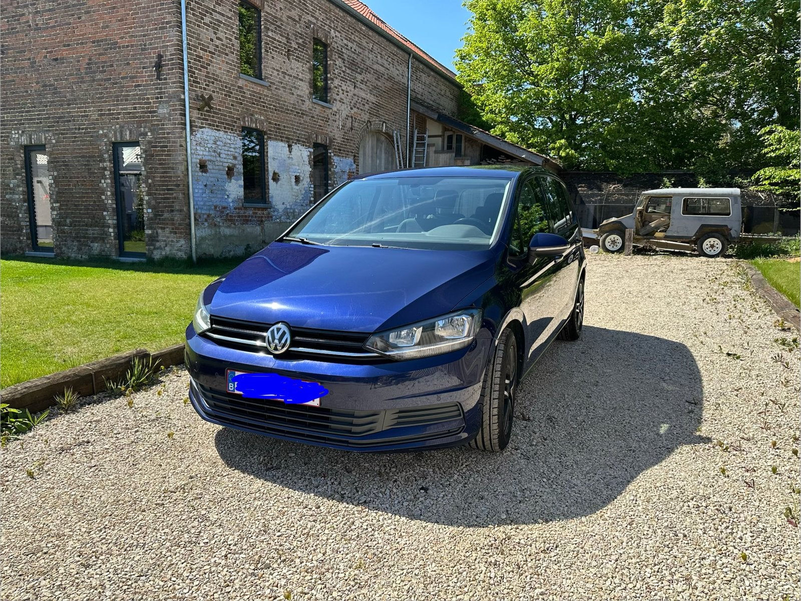 VW Touran, Auto's, 4 cilinders, Blauw, 1560 kg, Particulier