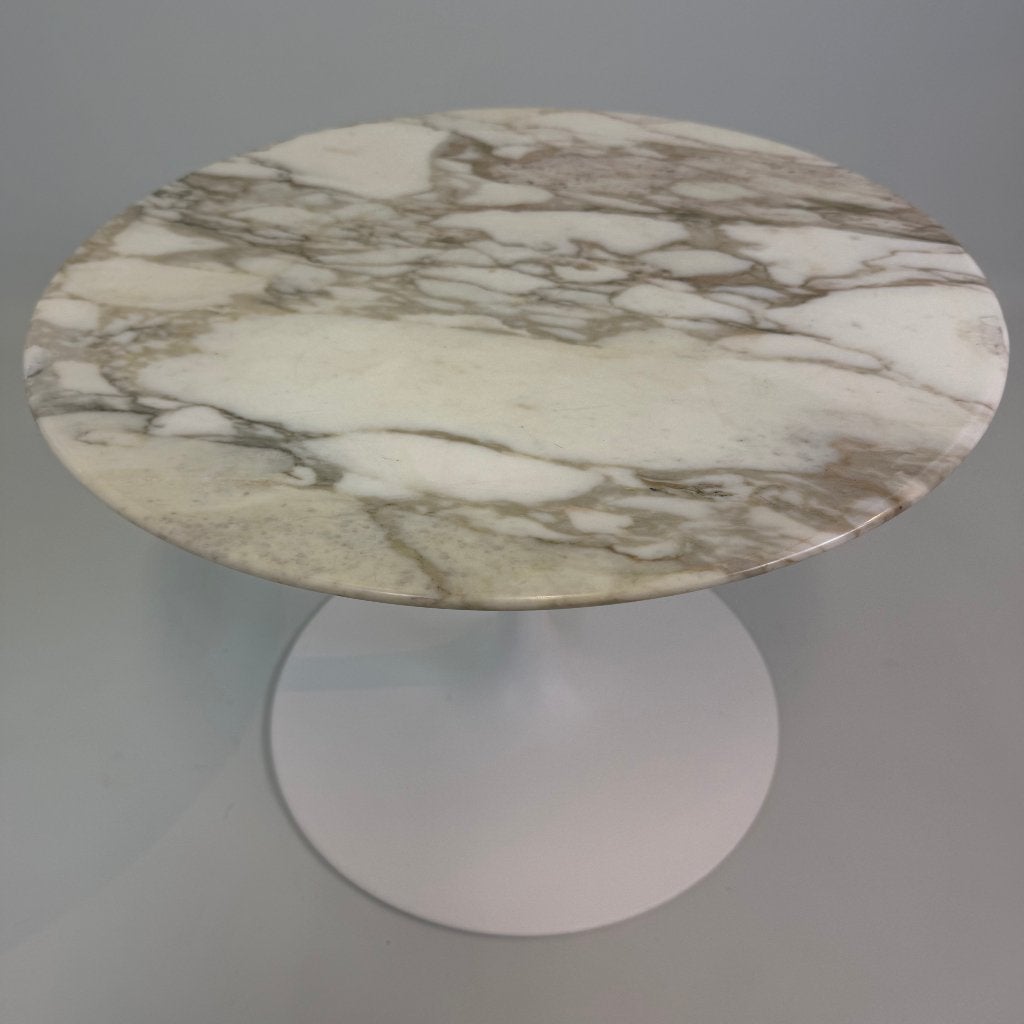 Lage bijzettafel van Eero Saarinen voor Knoll, Gebruikt, 50 tot 100 cm, Rond, Ophalen of Verzenden