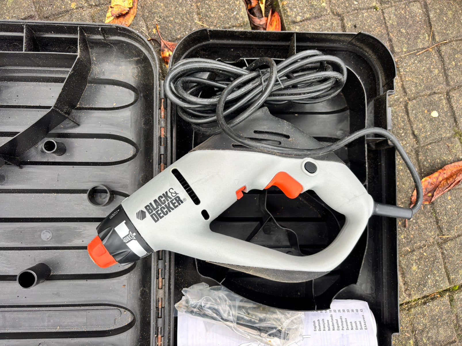 Black & Decker boormachine, Ophalen of Verzenden, Zo goed als nieuw, Boormachine