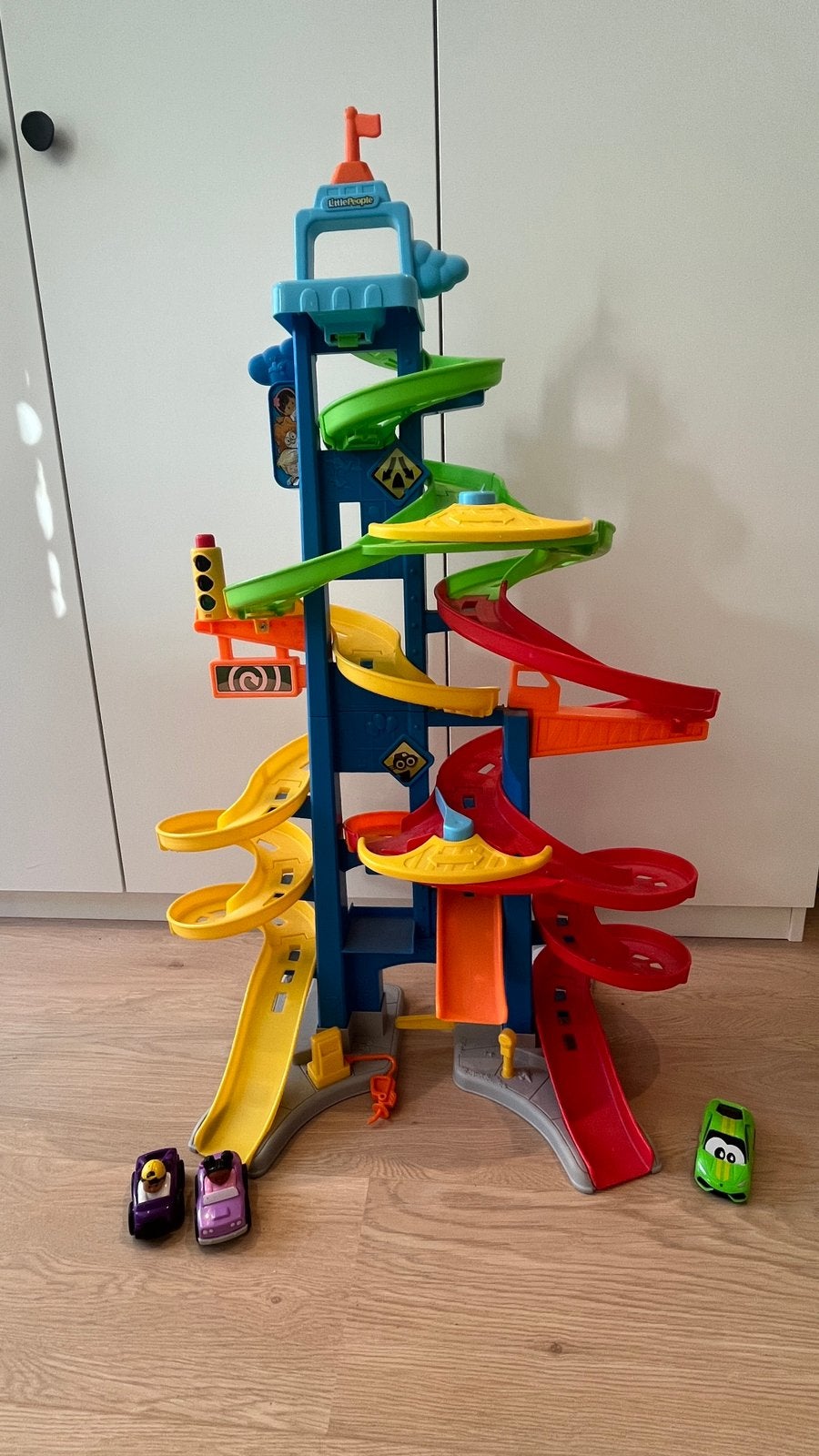 Racebaan van Fisher price- Little People, Kinderen en Baby's, Ophalen, Gebruikt, Auto of Voertuig