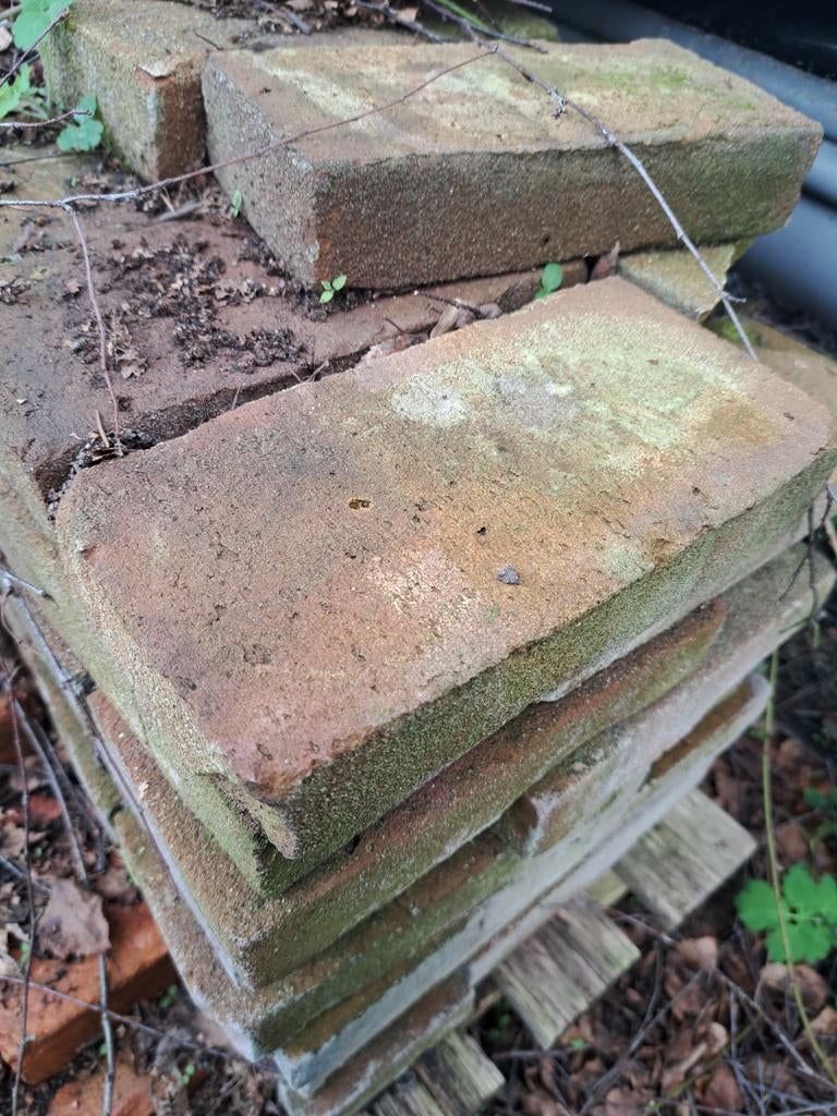 Bruine bakstenen, Doe-het-zelf en Bouw, Ophalen, Bakstenen