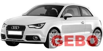 Audi A1 2010 t/m 2014 voorkop motorkap bumper koplamp radiat, Auto-onderdelen, Gebruikt, -, Voor, -