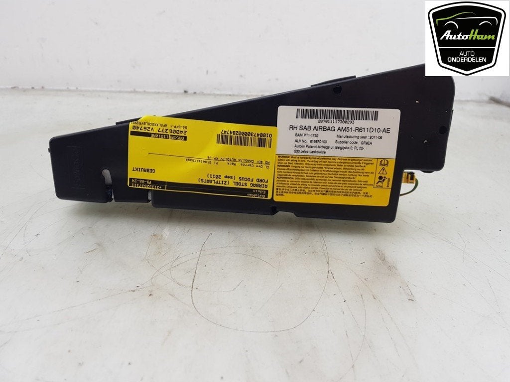AIRBAG SIEGE Ford Focus 3 Wagon (|1749215|AM51R611D10AE|), Utilisé, Ford