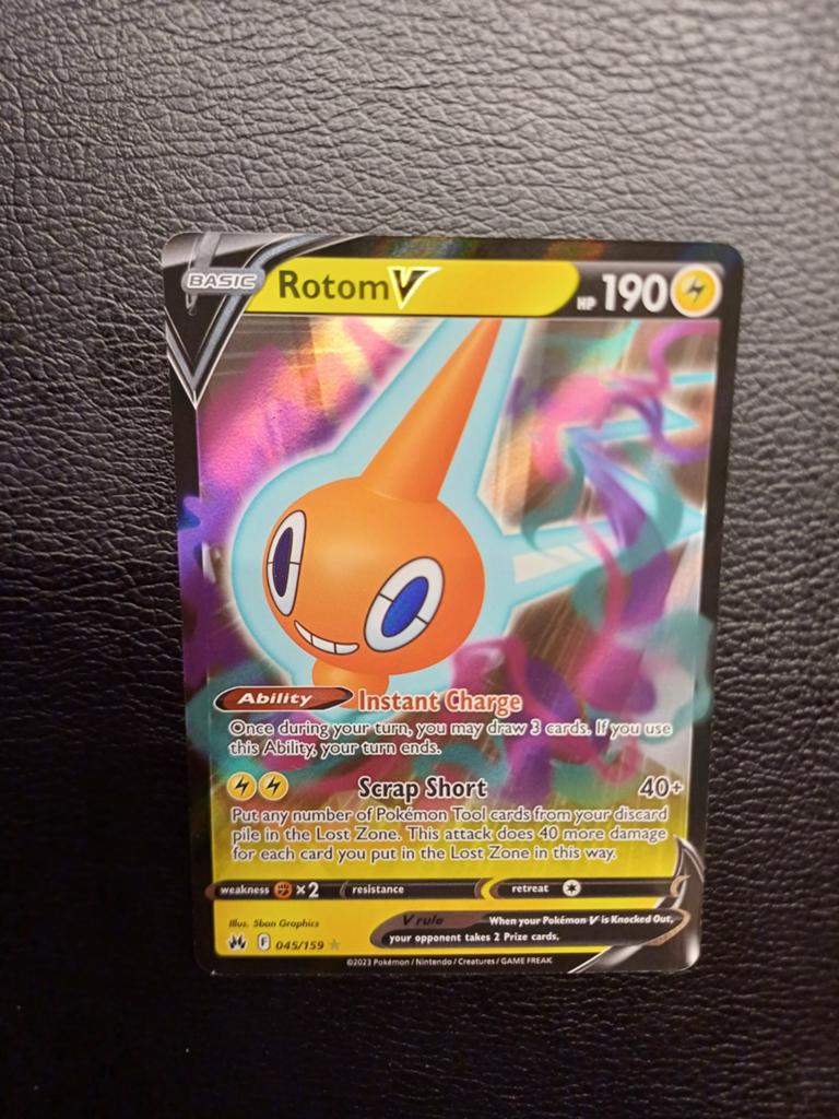 Modern Era: Rotom V 045/159 Crown Zenith, Ophalen of Verzenden