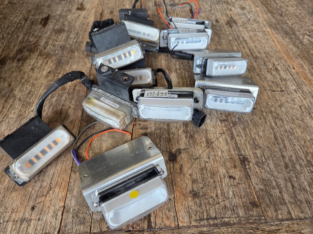 12 led flitsers, Ophalen