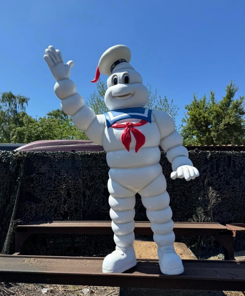 Image publicitaire Michelin de Groot Stay Puft, Enlèvement, Comme neuf, Panneau publicitaire