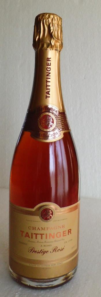 CHAMPAGNE TAITTINGER Prestige Rosé, Collections, Neuf, Enlèvement ou Envoi, Pleine, Champagne
