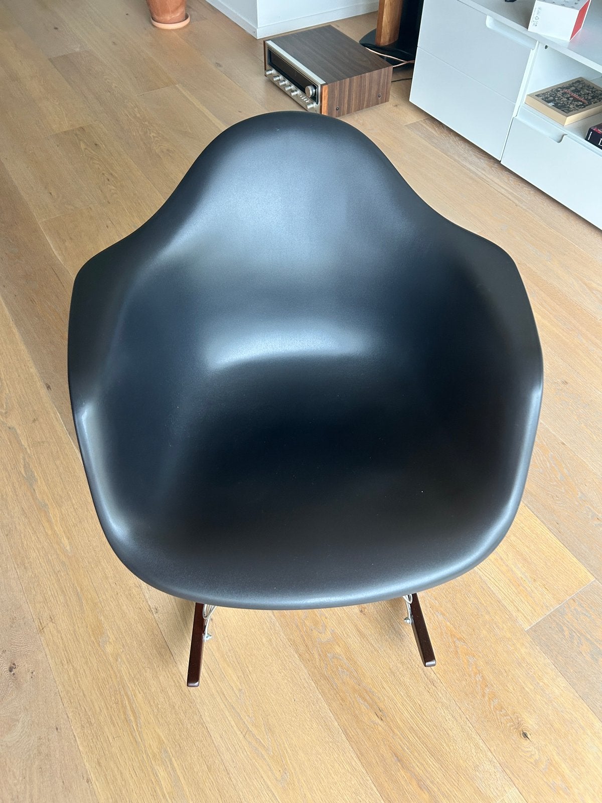 Vitra Plastic Armchair RAR, Enlèvement, Comme neuf, Noir
