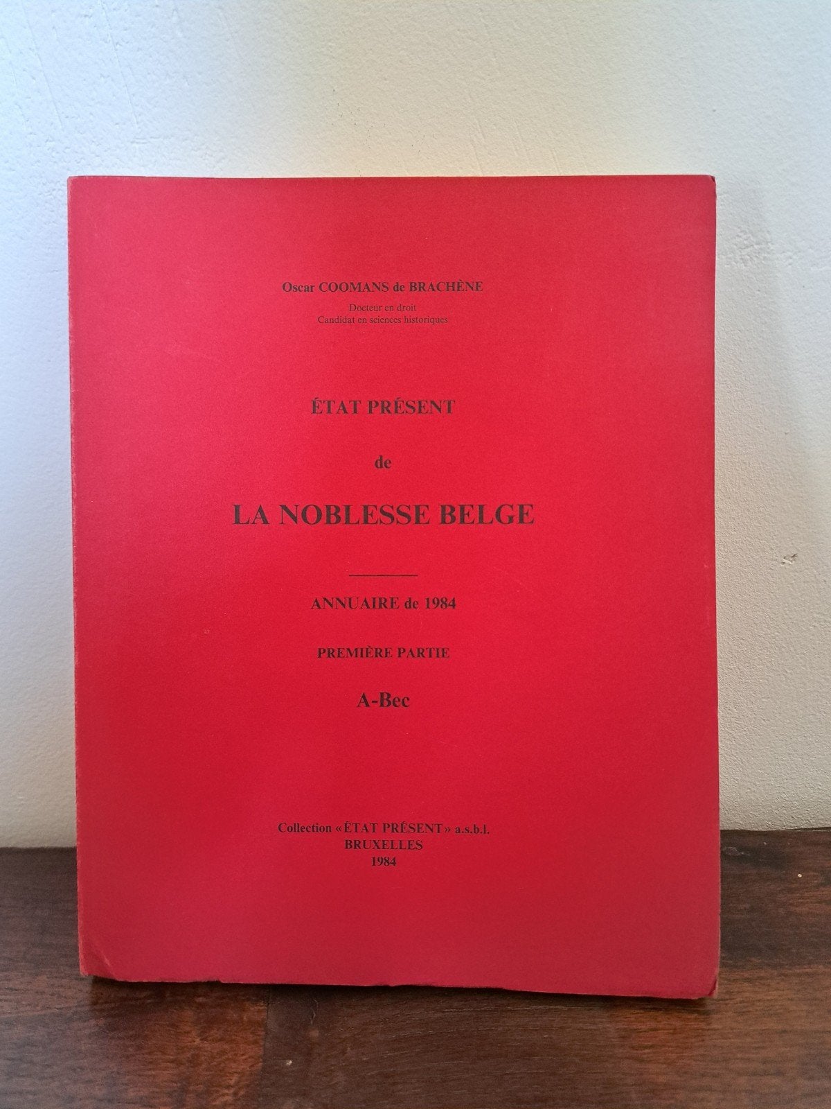 État Présent de la Noblesse Belge, Enlèvement ou Envoi