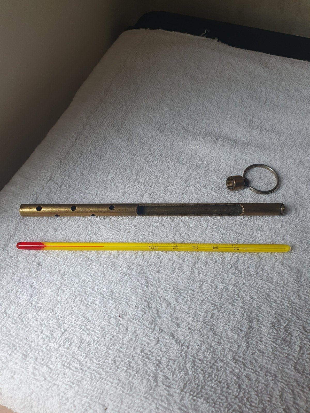 Precisie thermometer  voor vloeistof, Ophalen