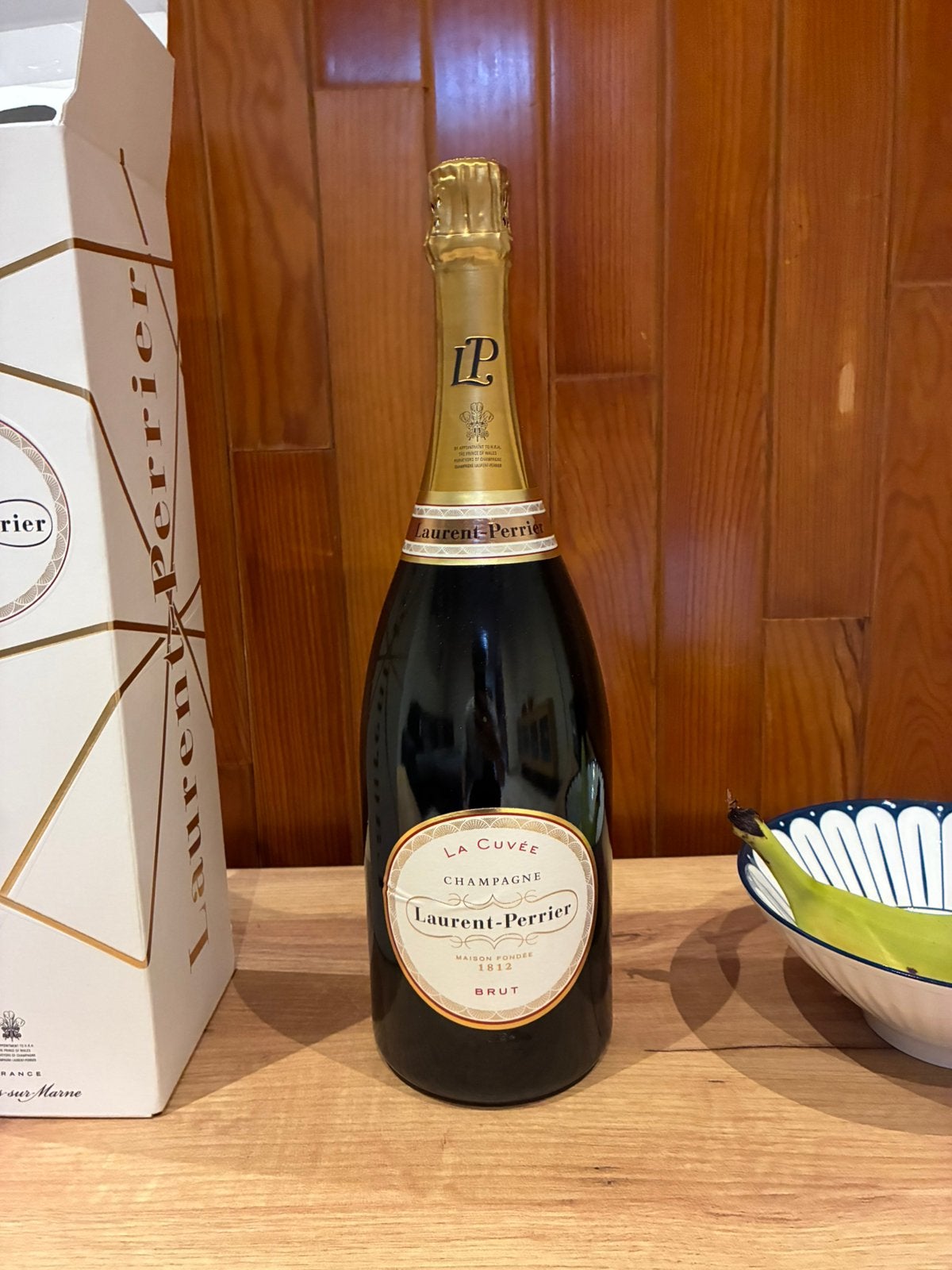 Champagne Laurent Perrier 1.5L, Enlèvement, Comme neuf, Champagne