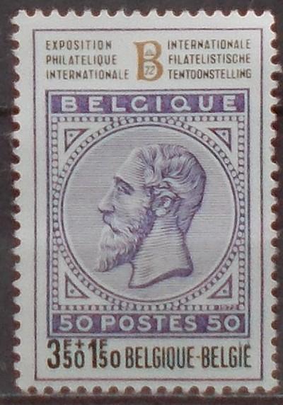 België 1972 Belgica nr. 1630, Sans gomme, Affranchi, Maison royale, Envoi